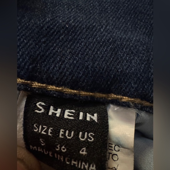 SHEIN Blue Skinny Overalls - Picture 10 of 10